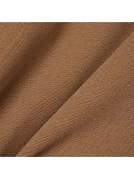 Lacoste Bluza Z Polaru Z Okrągłym Dekoltem Relaxed Fit brązowa