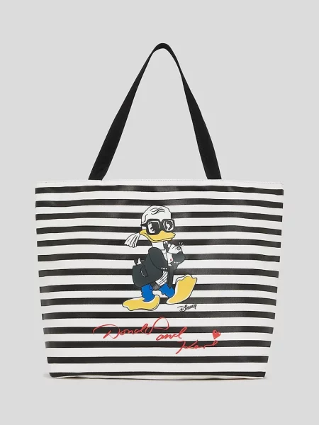 Чанта с две лица Karl Lagerfeld KL X DISNEY черно