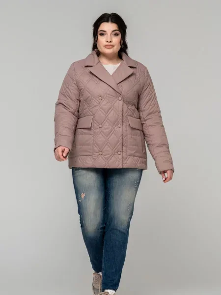 Демісезонна куртка All Posa світло-коричневий коричнева