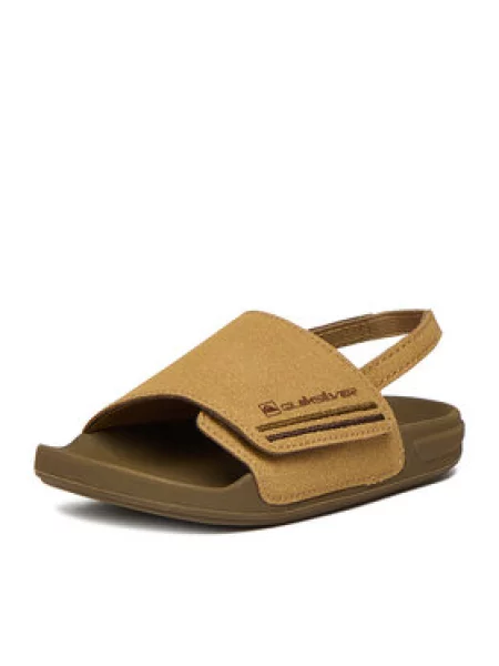 Sandály Quiksilver EO-POCHI SUEDE béžová