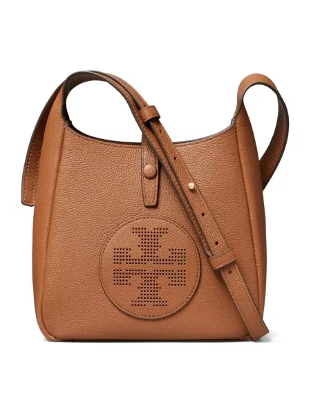 Torebka crossbody Tory Burch skórzana brązowa