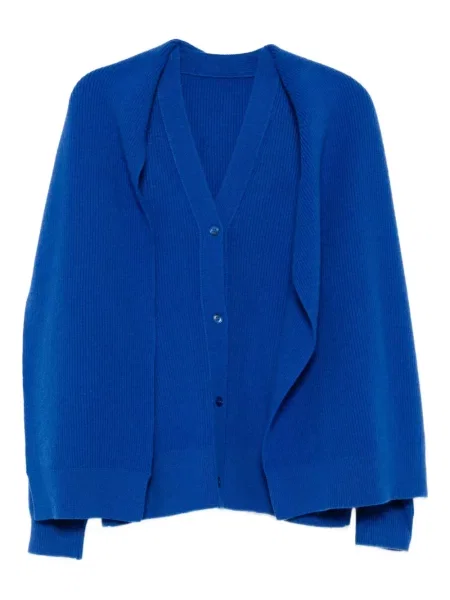 Cardigan Jnby de lână albastru