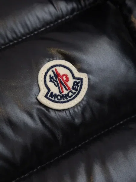 Πουπουλένιο γιλέκο Moncler Enfant μαύρο