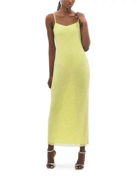 Rochie maxi Area galben