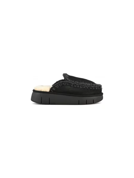 Pantofi Mou din piele negru