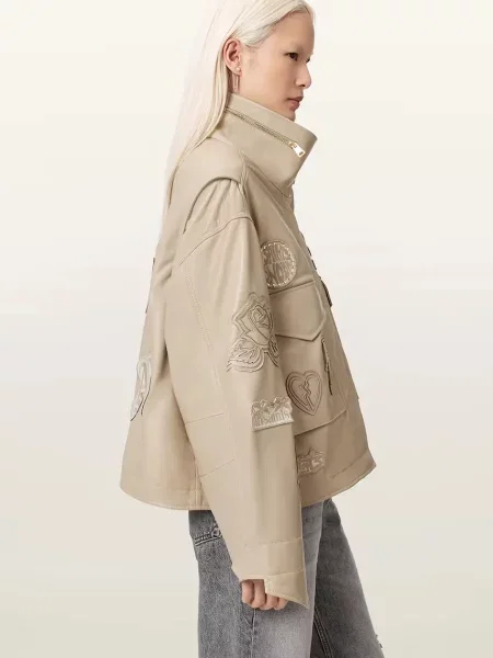 Шкіряна куртка Allsaints