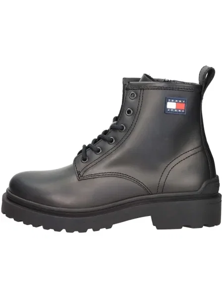Tommy Jeans Ghete Tjm Lace Up Rubberized negru