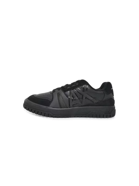 Sneakerși Armani Exchange negru