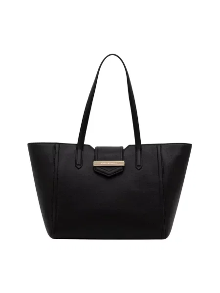 Karl Lagerfeld torebka shopper z imitacji skóry K/NOVA czarna