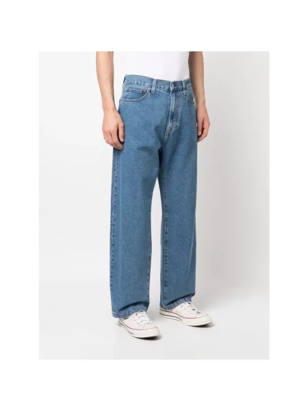 Jeansy Carhartt Wip niebieskie
