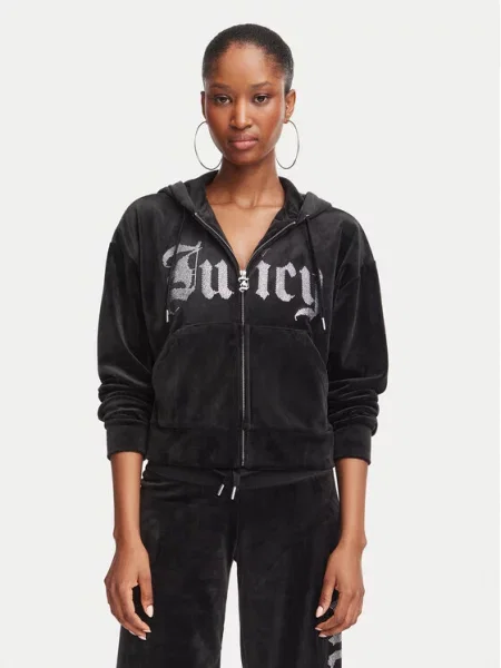 Juicy Couture Hanorac Old Gothic negru