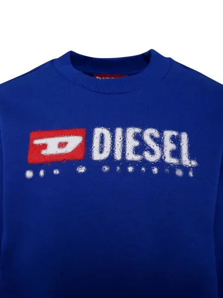 Bluza polarowa dziecięca Diesel niebieska