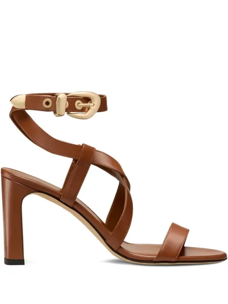 Sandale Stuart Weitzman cu cataramă maro