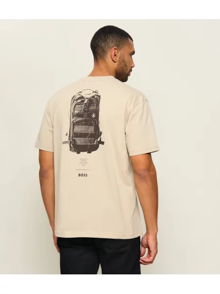 BOSS ORANGE Tricou Te_Tools bej