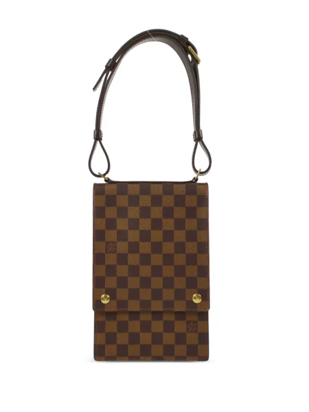 Kabelka Louis Vuitton Pre-owned hnědá