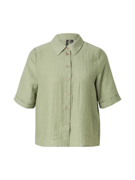 VERO MODA Bluză VMHEAVEN deschis verde