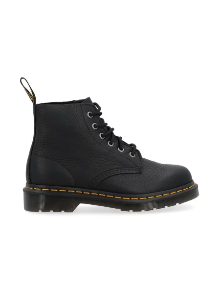 Botki Dr. Martens skórzane czarne