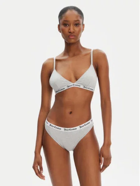 Juicy Couture Podprsenka Bralette šedá