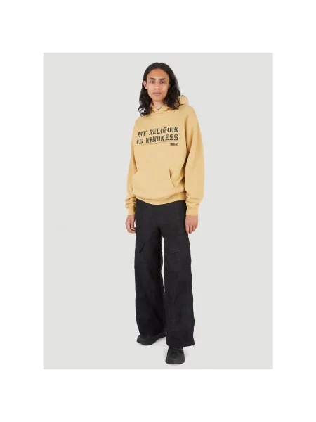 Bluza z kapturem Hymne z kapturem w serca brązowa