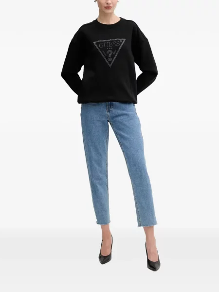 Hanorac Guess cu autograf negru
