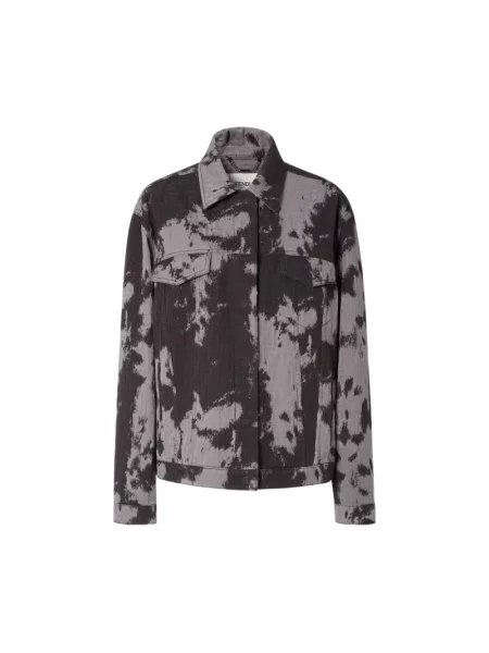 Kurtka jeansowa Brioni szara