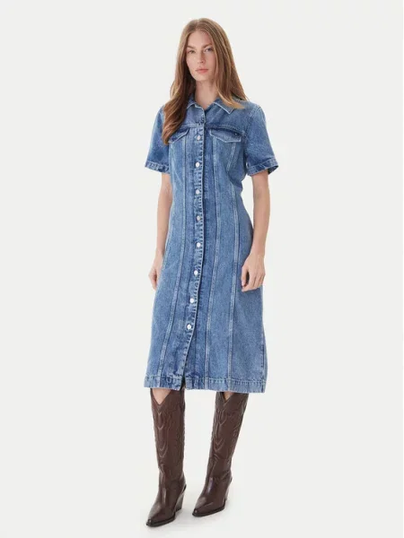 Tommy Hilfiger Sukienka jeansowa niebieski