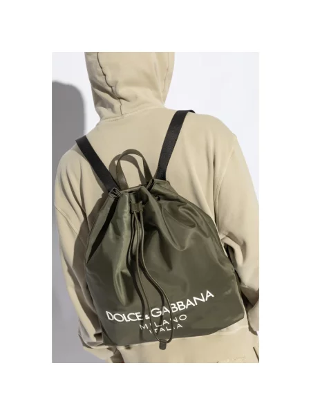 Torba Dolce And Gabbana z logo zielona