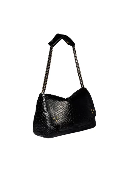 Torebka Jerome Dreyfuss skórzana czarna