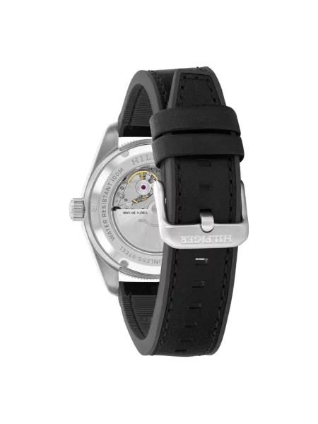 Zegarek Tommy Hilfiger skórzany czarny
