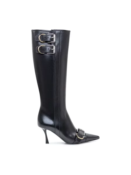 Botki Givenchy skórzane czarne