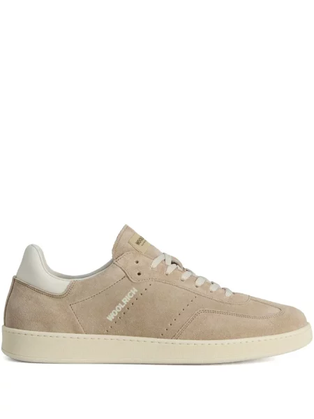 Sneakerși Woolrich din piele de căprioară