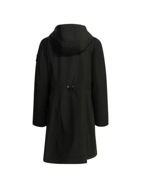 Palton Moncler cu glugă cu cordon negru