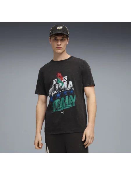 PUMA koszulka o luźnym kroju Fanpack Bespoke Akcesoria S czarny