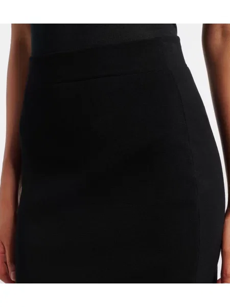 Fustă tip creion Max Mara negru