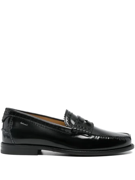 Pantofi loafer Bally din piele negru