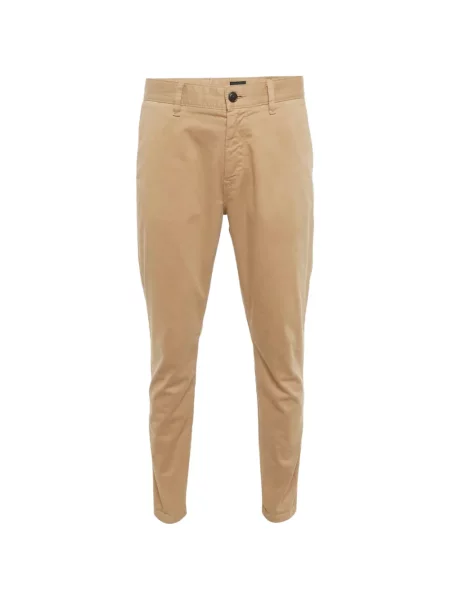 Pantaloni Boss conici maro