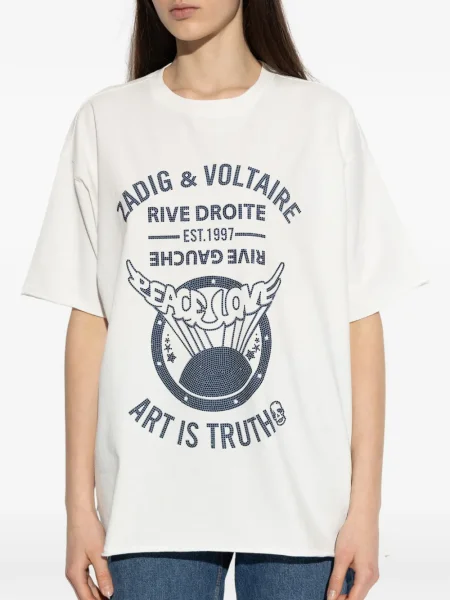 Tricou Zadig&voltaire alb