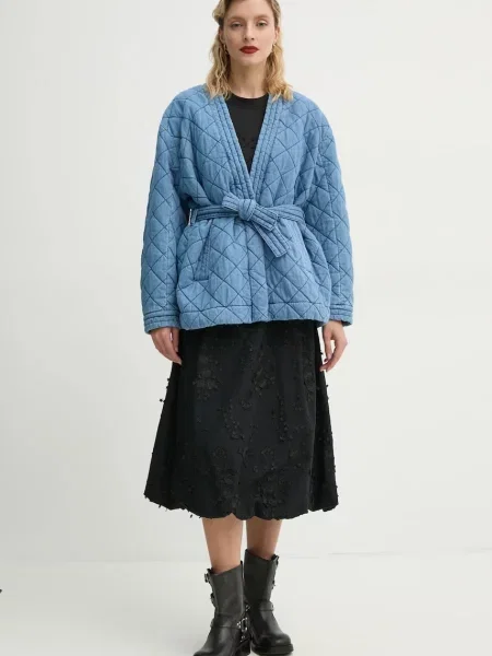 Спідниця MUNTHE FIAMMA midi розкльошена чорний