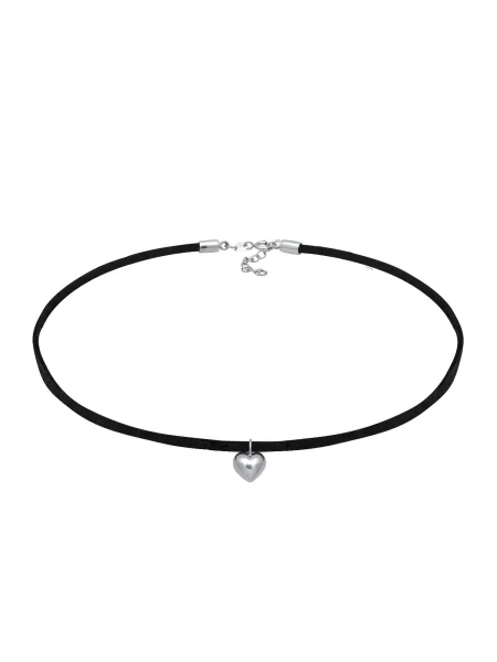 ELLI Verižica / srebrna črna