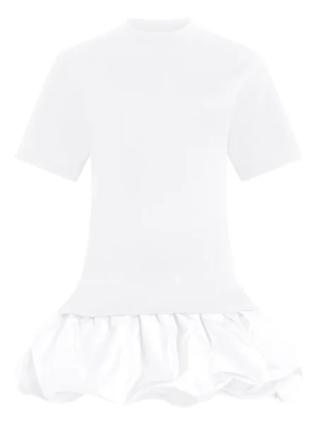 Rochie mini Patou scurtă de costum alb