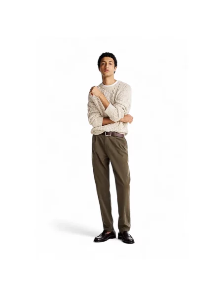 Spodnie Tommy Hilfiger zielone