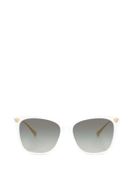 Ochelari de soare Versace Eyewear cu imprimeu geometric alb