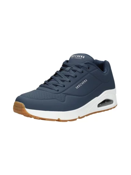 Sneakersy Skechers niebieskie