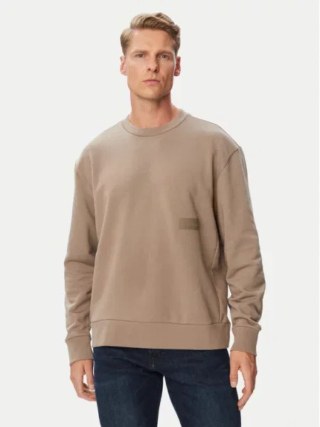 BOSS Hanorac Crewneck gri