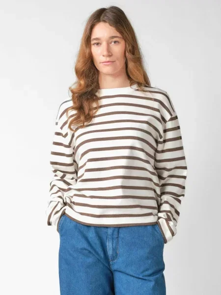 Klitmøller Collective Top Kelly taupe gri