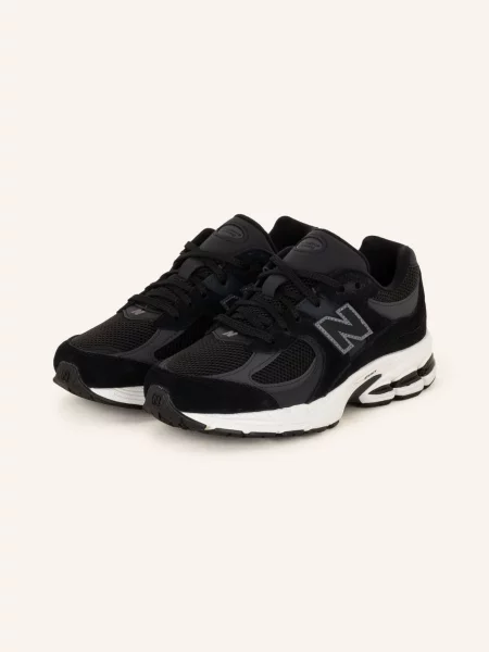 New Balance Sneakersy schwarz czarne