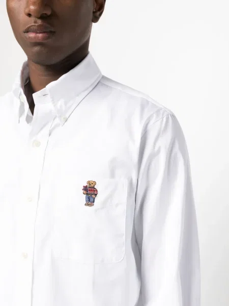 Chino hlače Polo Ralph Lauren od kašmira bijela