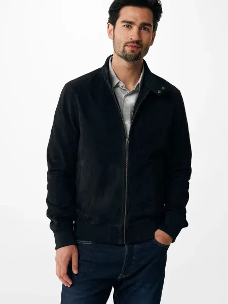 Замшевая куртка Mexx черная