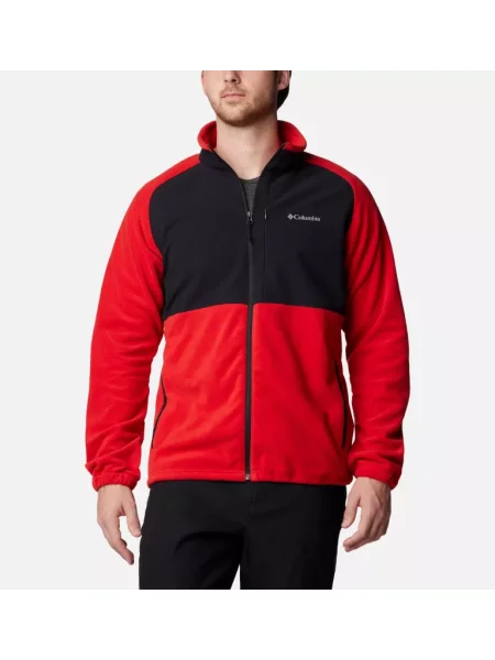 Columbia bluza polarowa Sage Peak™ Full Zip Fleece Sail czerwono-czarna S czarna