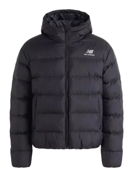New balance Geacă de iarnă Boston negru alb